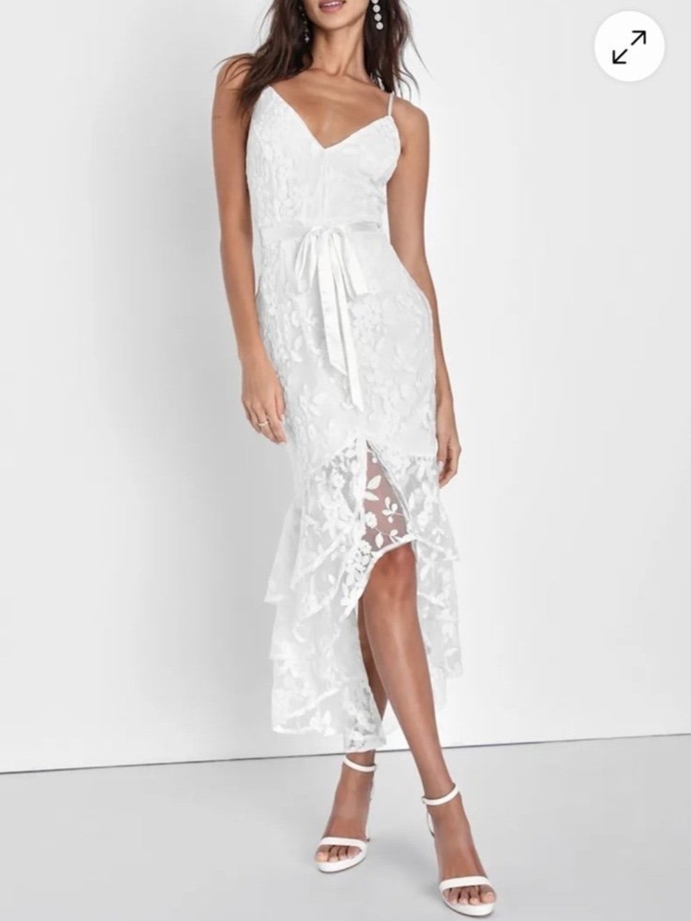 Lulus Forever Fanciful High Low Dress